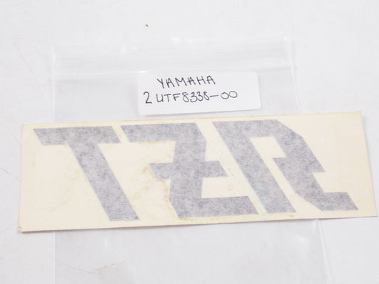NOS OEM GENUINE YAMAHA TZR COWLING FAIRING STICKER DECAL MARK 2UT-F8338 - MotoRaider
