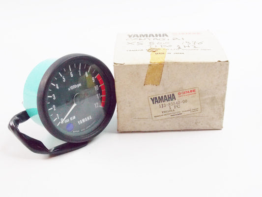 NOS OEM GENUINE YAMAHA 1976 1977 XS500 TACHOMETER TACH METER GAUGE 1J3-83540-00 - MotoRaider