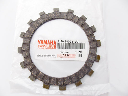 N0S OEM YAMAHA 1989 1990 1997-2007 FRICTION PLATE YZ125/600 3JD-16321-00 - MotoRaider