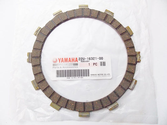 N0S OEM YAMAHA 1981-2013 FRICTION PLATE XV750 535 250 920 1000 22U-163221-00 - MotoRaider