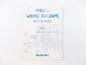 NOS OEM SUZUKI 1980 WIRING DIAGRAM BOOKLET MANUAL ENGLISH SR-0022 - MotoRaider