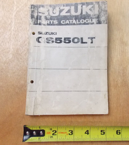 USED SUZUKI 1979    PARTS CATALOGUE BOOK GS550OLT  99000-94130 - MotoRaider