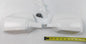 NOS FANTIC MOTOR HANDGUARDS SHIELD PROTECTOR WHITE TRIAL MOTOCROSS ENDURO GUARD - MotoRaider