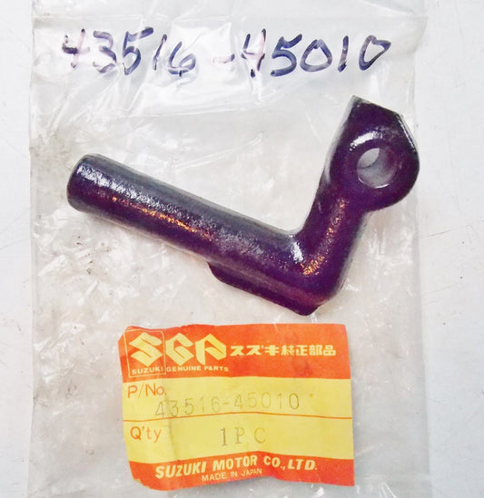 NOS SUZUKI 1977-1980 R FRONT FOOTREST BAR #2 GS550/750   43516-45010 - MotoRaider