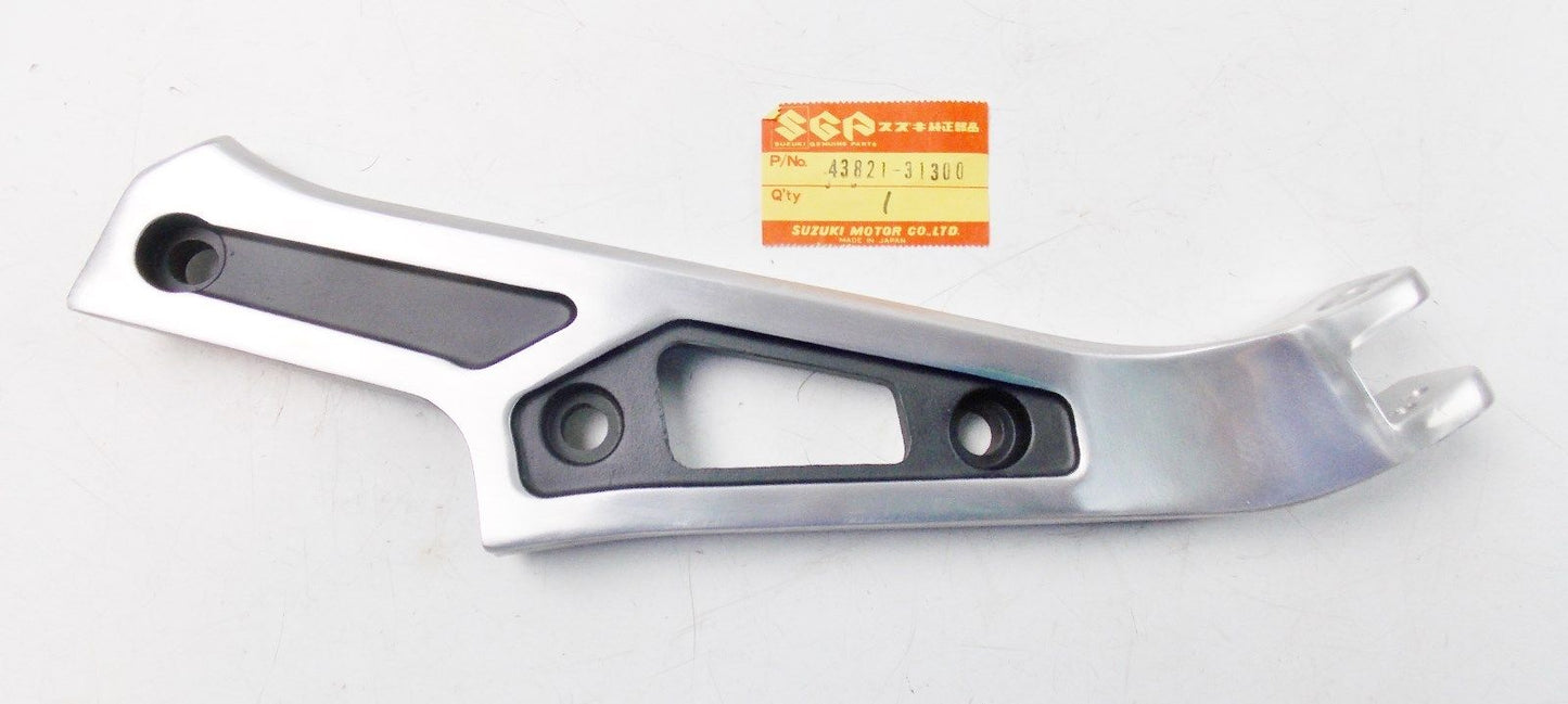 NOS SUZUKI 1983 1985 LEFT MUFFLER BRACKET GS700/750  43821-31300 - MotoRaider