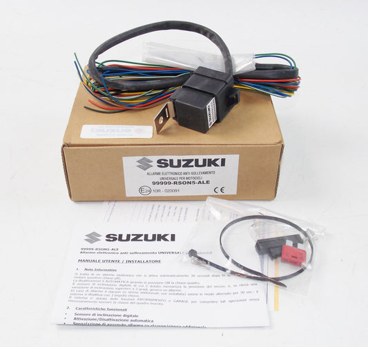 OEM SUZUKI MOTORCYCLE SCOOTER UNIVERSAL ALARM ANTI-THEFT SYSTEM 99999-RSON5-ALE - MotoRaider