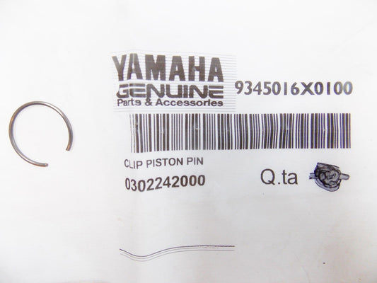 NOS YAMAHA 2001 2002 2003  INNER CIRCLIP XN150 XQ125/150 YP125 93450-16X01-00 - MotoRaider