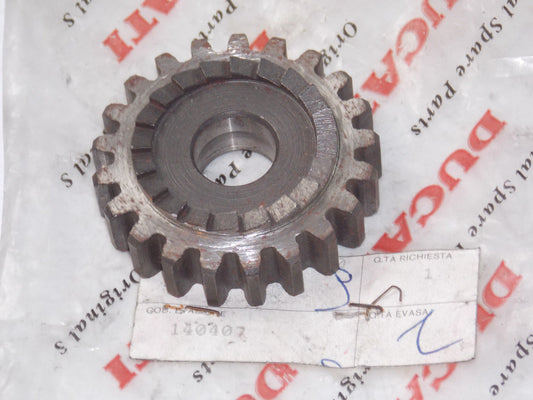 OEM NOS 1988 MORINI 350 NEW YORK KICK STARTER RATCHET GEAR 140407 CAGIVA DUCATI - MotoRaider