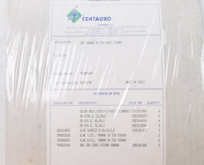 NOS YAMAHA 2008-2011 CENTAURO GASKET SET KIT XV250 V-STAR  990A660TP - MotoRaider