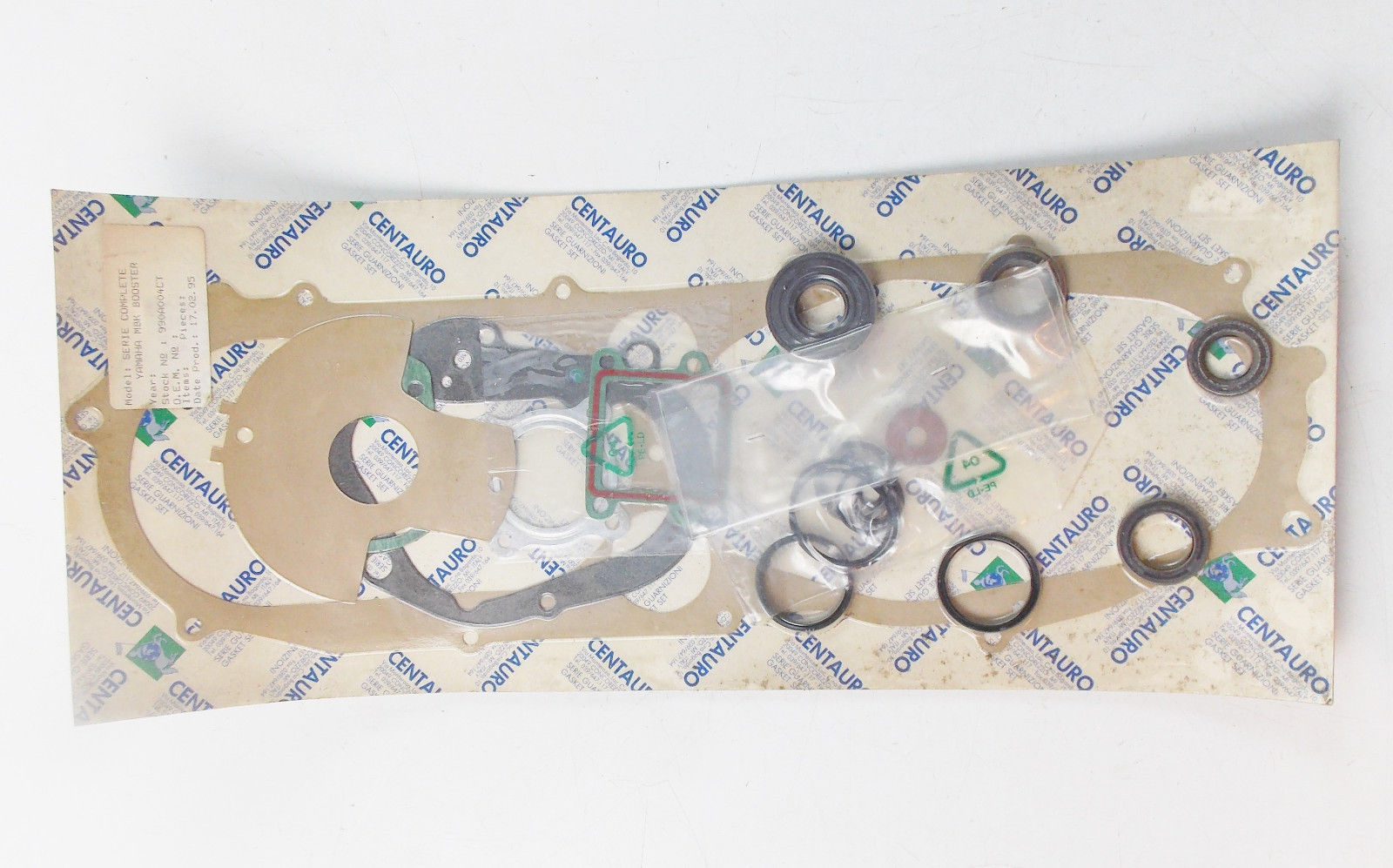 NOS 1990'S MBK YAMAHA SCOOTER BOOSTER ENGINE MOTOR GASKET SEAL KIT 990A004CT - MotoRaider
