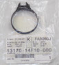 NOS SUZUKI 2001 INTAKE PIPE CLAMP AN400 AN250  13170-14F10 - MotoRaider
