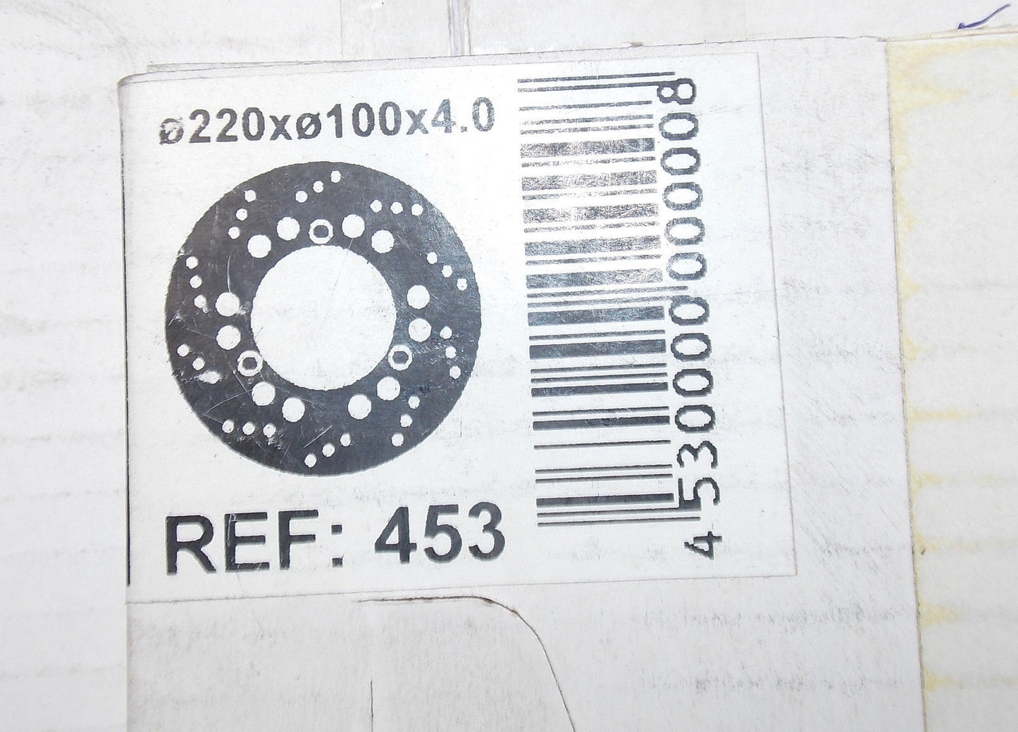 OEM NG DISC BRAKE ROTOR FRONT WHEEL 2002 2005 SUZUKI BURGMAN 125 150 SCOOTER 453 - MotoRaider