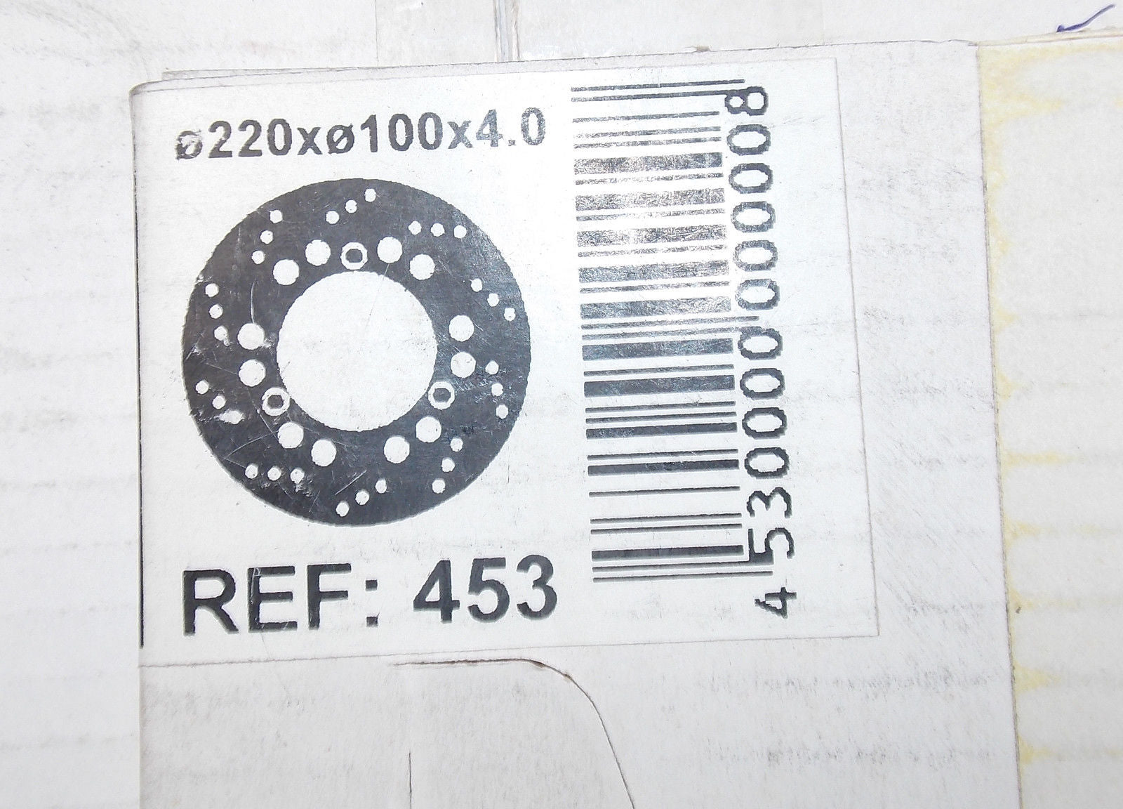 OEM NG DISC BRAKE ROTOR FRONT WHEEL 2002 2005 SUZUKI BURGMAN 125 150 SCOOTER 453 - MotoRaider