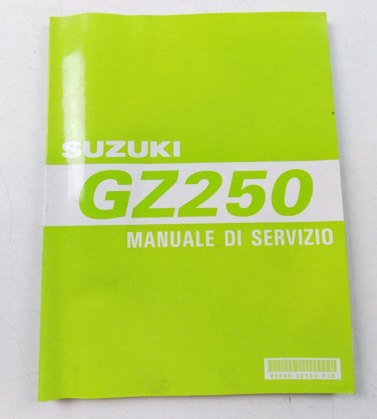 NOS SUZUKI AUGUST 1998 SERVICE MANUAL GZ250   99500-32100-01B - MotoRaider