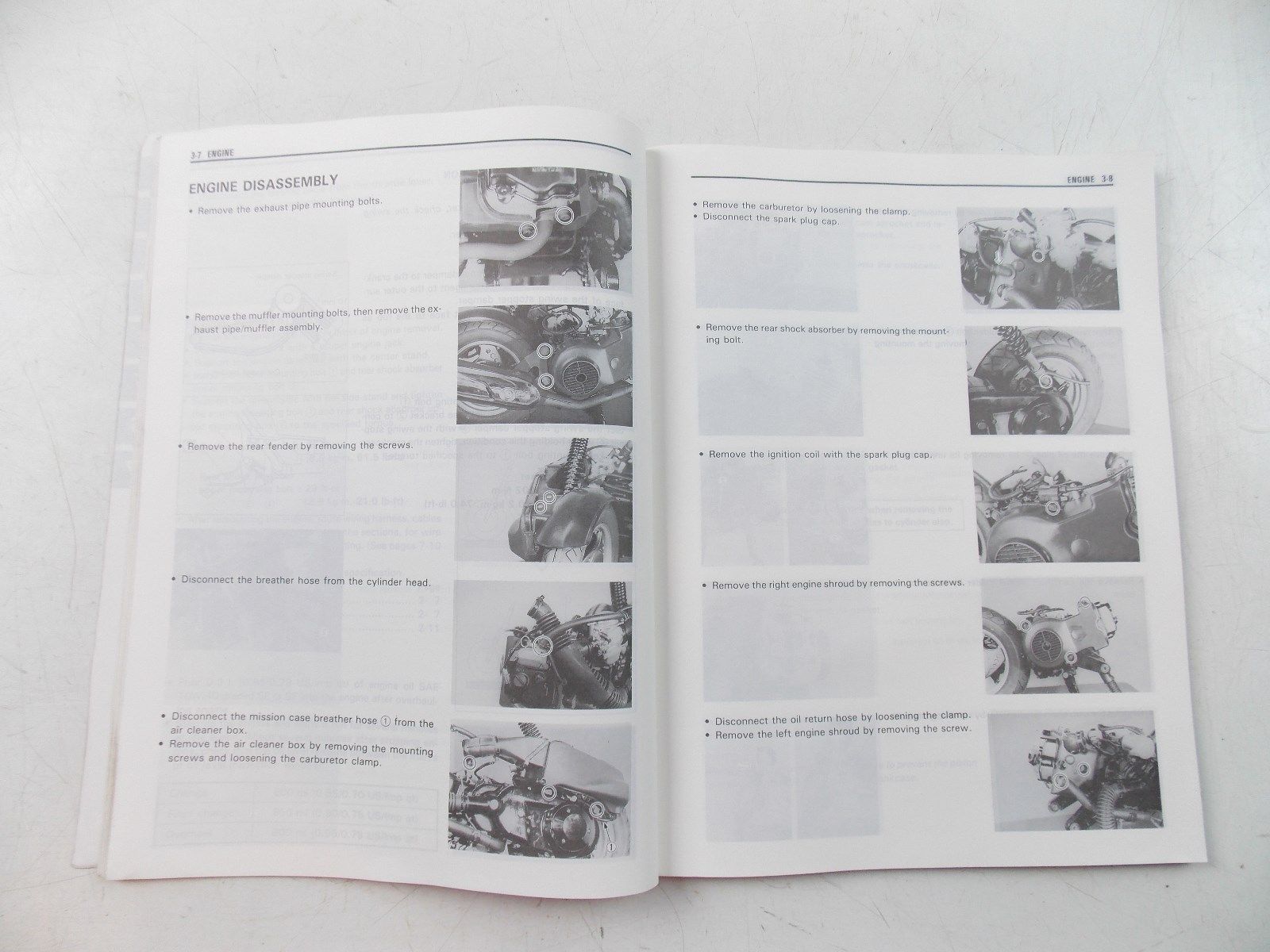 NOS SUZUKI 0CT. 1994 SERVICE MANUAL SHOP BOOK AN125 99500-31040-01E - MotoRaider