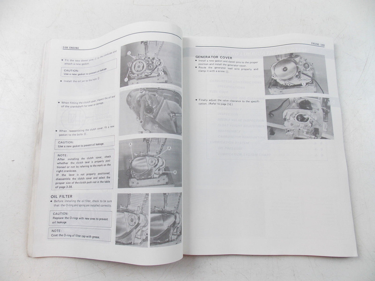 NOS SUZUKI FEBRUARY 1986 SERVICE MANUAL LS650 99500-36068-01E - MotoRaider