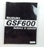 NOS SUZUKI OCTOBER 1995 SERVICE MANUAL GSF600   99500-35041-01B - MotoRaider