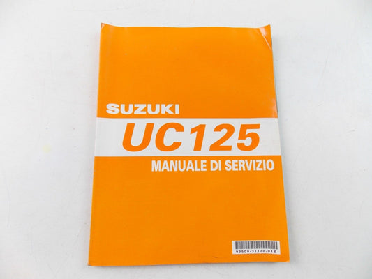 NOS SUZUKI DECEMBER 1998 SERVICE MANUAL UC125 99500-31120-01B - MotoRaider