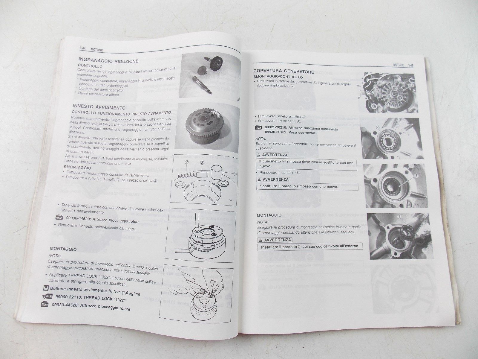 NOS SUZUKI DECEMBER 1998 SERVICE MANUAL UC125 99500-31120-01B - MotoRaider