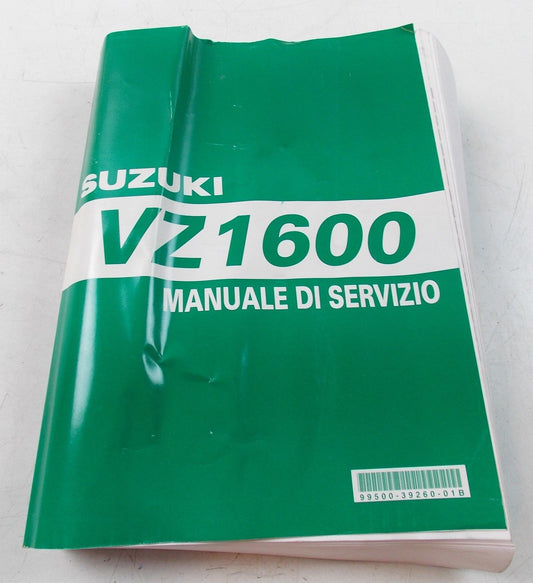 NOS SUZUKI OCTOBER 2003 SERVICE MANUAL VZ1600   99500-39260-01B - MotoRaider