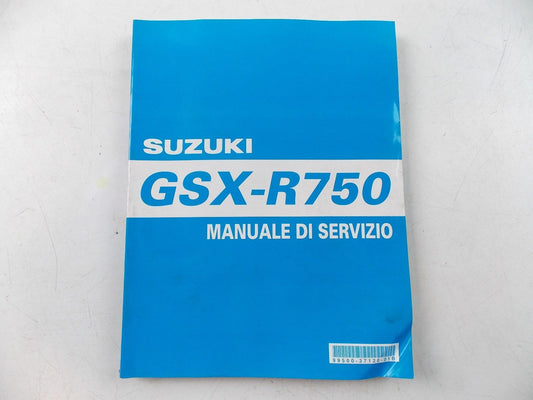 NOS SUZUKI FEBRUARY 2004 SERVICE MANUAL GSX-R750  99500-37120-01B - MotoRaider