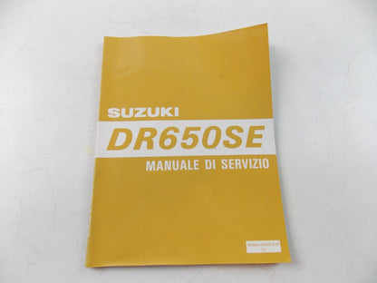 NOS SUZUKI DECEMBER 1995 SERVICE MANUAL BOOK DR600SE 99500-46030-01B - MotoRaider