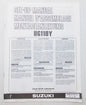 USED SUZUKI 1999 SET-UP MANUAL UG110Y  99505-01160-011 - MotoRaider