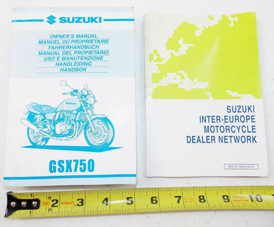 USED SUZUKI  2000 OWNER MANUAL  GSX750   99011-03F53-042 - MotoRaider