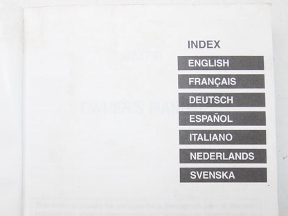 USED SUZUKI  2000 OWNER MANUAL  GSX750   99011-03F53-042 - MotoRaider