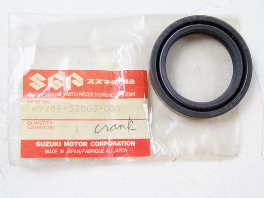 NOS SUZUKI 1986-1995 RIGHT SIDE CRANKSHAFT OIL SEAL RM80 32X44X8.4 09289-32003 - MotoRaider
