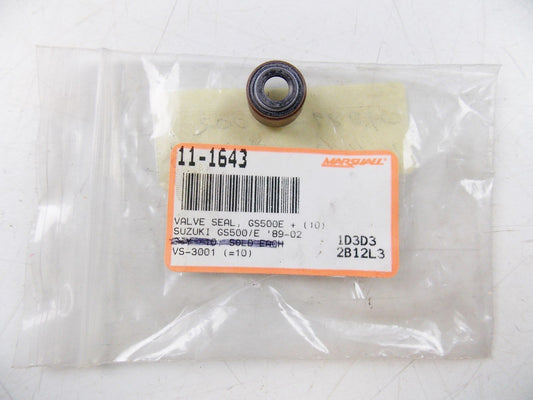 NOS SUZUKI 1977-2009/11/14/15 (2) VALVE SEALS GS500 MADE FOR SUZUKI  09289-07002 - MotoRaider