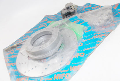 1990's NIFO REAR WHEEL DISC BRAKE KIT YAMAHA DT125 CHESTERFIELD CALIPER ROTOR - MotoRaider