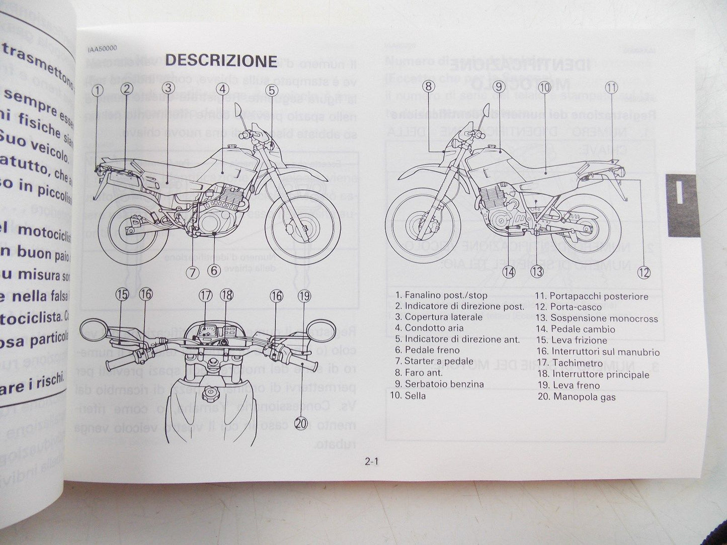 ORIGINAL YAMAHA 1991 OWNER MANUAL USER BOOK XT600 3YP-28199-A1 6 LANGUAGES - MotoRaider