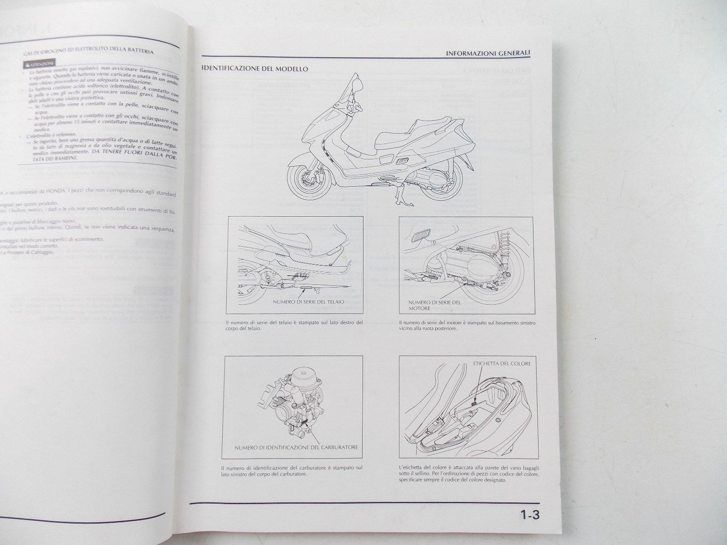 NOS HONDA 1997 SHOP MANUAL  FES250W - MotoRaider
