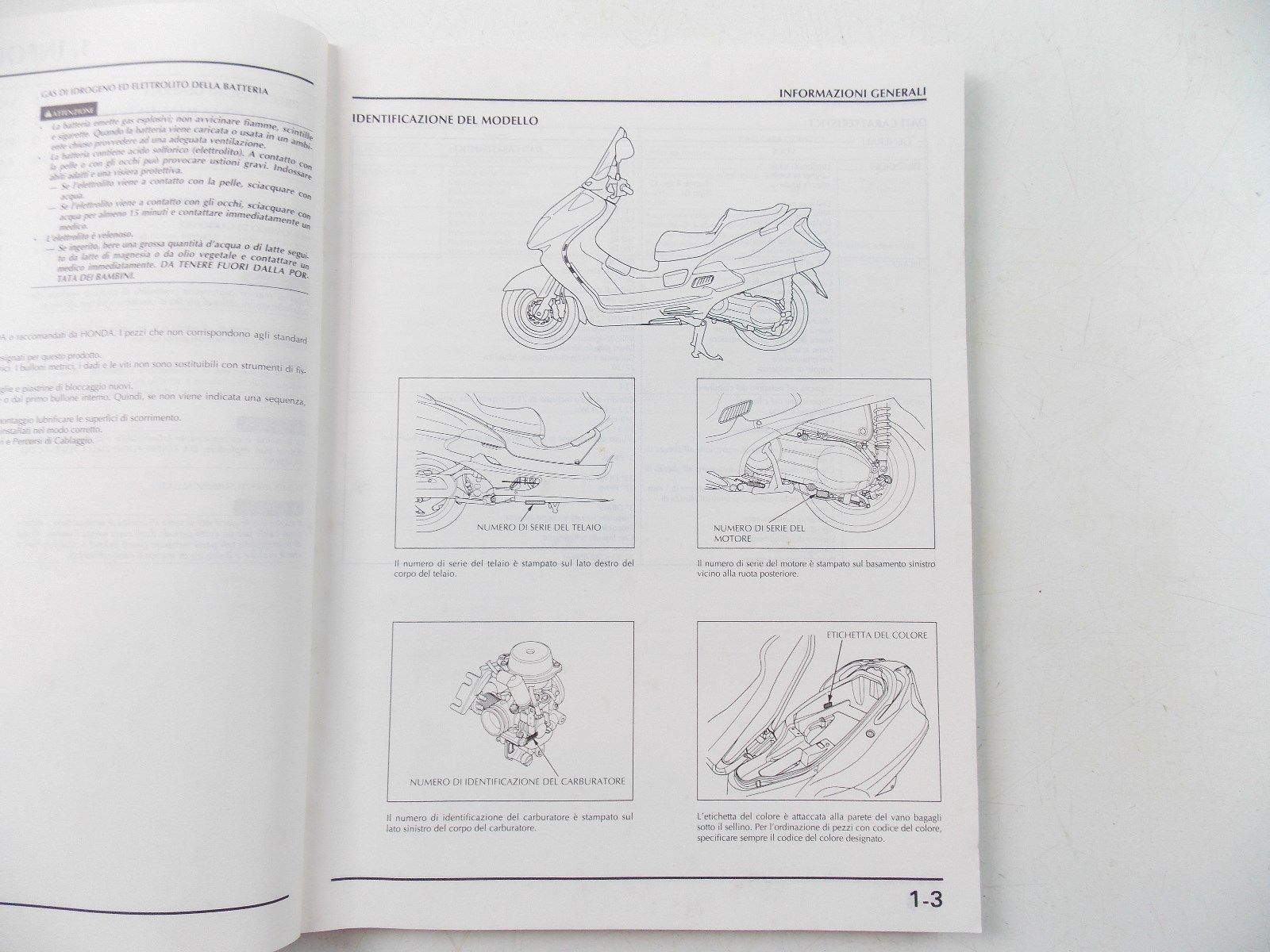NOS HONDA 1997 SHOP MANUAL  FES250W - MotoRaider