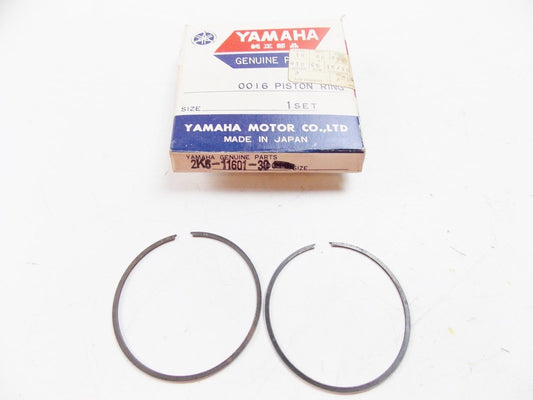 NOS YAMAHA  1978-1981 PISTON RINGS 3RD O/S 0.75 YZ125   2K6-11601-30 - MotoRaider