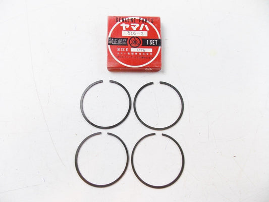 NOS YAMAHA1965-67  PISTON RING SET 3RD O/S 0.75 YDS3 YDS5 YMS  156-11610-30 - MotoRaider