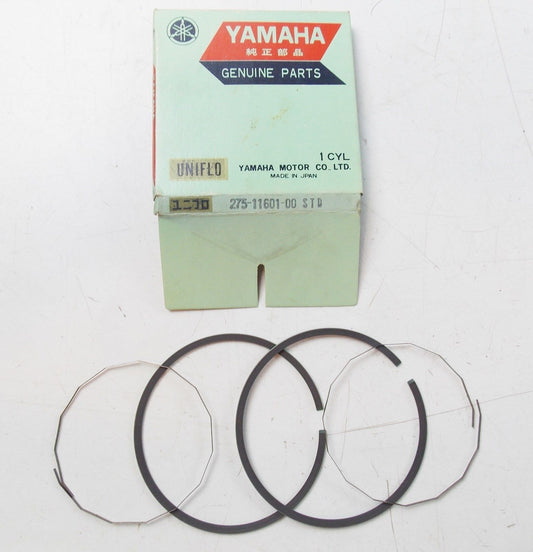 NOS YAMAHA  1970 1971 PISTON RING SET STD RT1   275-11601-00 - MotoRaider