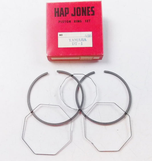 NOS YAMAHA  HAP JONES PISTON RINGS  2ND O/S 0.50  DT-1 - MotoRaider