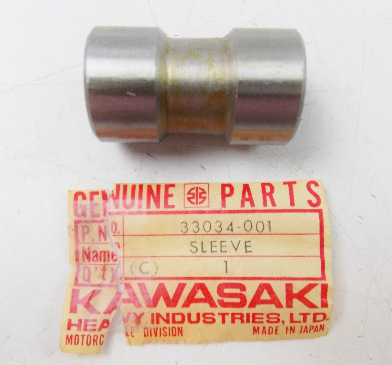 NOS KAWASAKI 1968-1971 SWING ARM SLEEVE F3 F4 G31  33034-001 - MotoRaider
