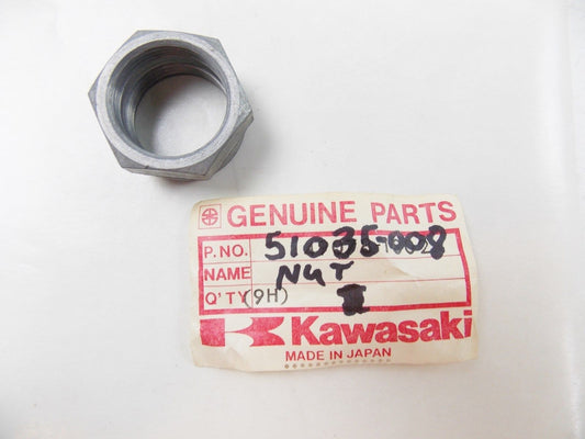 NOS KAWASAKI  1970-1975 FUEL JOINT NUT F5 F7 F9  51035-008 - MotoRaider