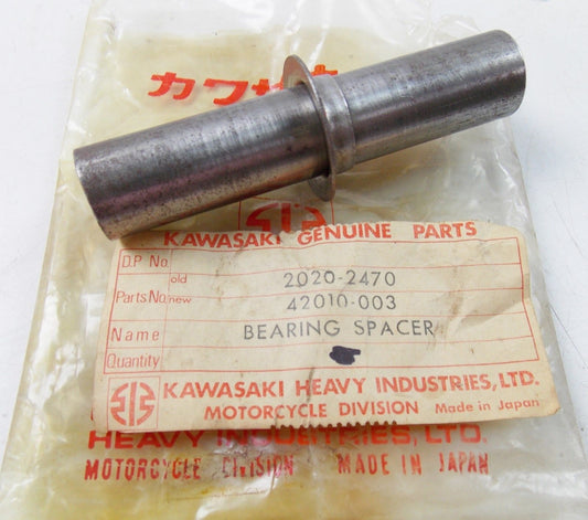 NOS KAWASAKI 1967-1987 RR HUB BEARING SPACER C2 G3 MC1 KD80/100 42010-003 - MotoRaider