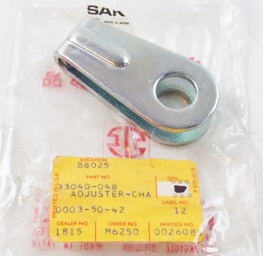 NOS KAWASAKI  1971-1975 CHAIN ADJUSTER F7  33040-048 - MotoRaider