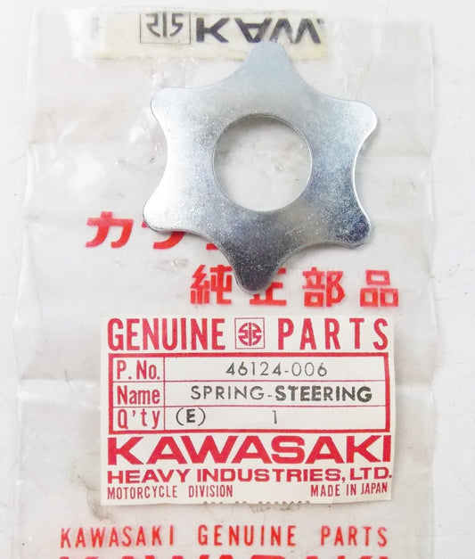NOS KAWASAKI 1966-1976 STEERING DAMPER SPRING W1/2 H1/2 KH250 /500  46124-006 - MotoRaider