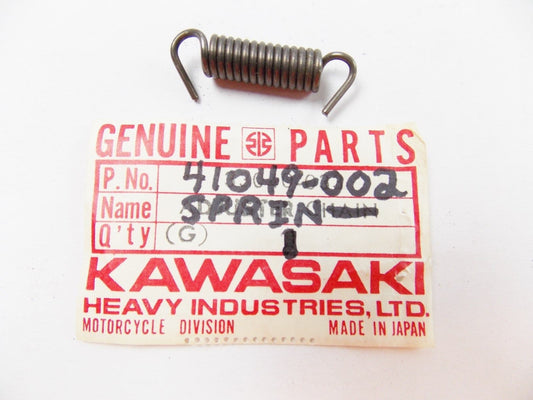 NOS KAWASAKI 1987-2004 BRAKE SHOE SPRING KH125 KLF1100 KX125 G5 41049-002 - MotoRaider