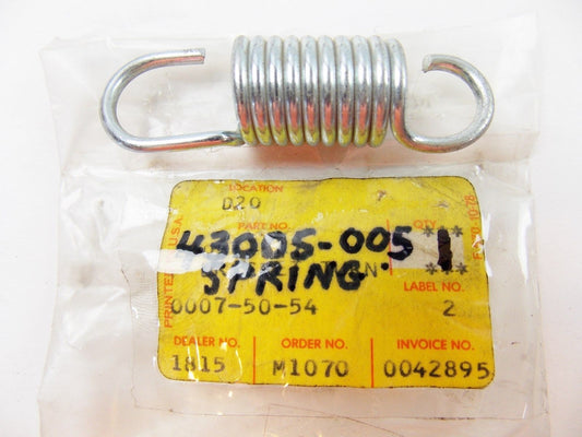 NOS KAWASAKI 1967-1977 BRAKE PEDAL SPRING C2 F3 G3 KH100 43005-005 - MotoRaider