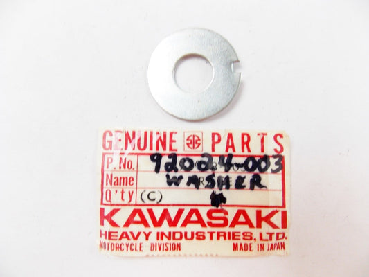 NOS KAWASAKI 1969-2004 LOCK WASHER 12MM G3/4/5 KD125/80 KX125 KV100 92024-003 - MotoRaider