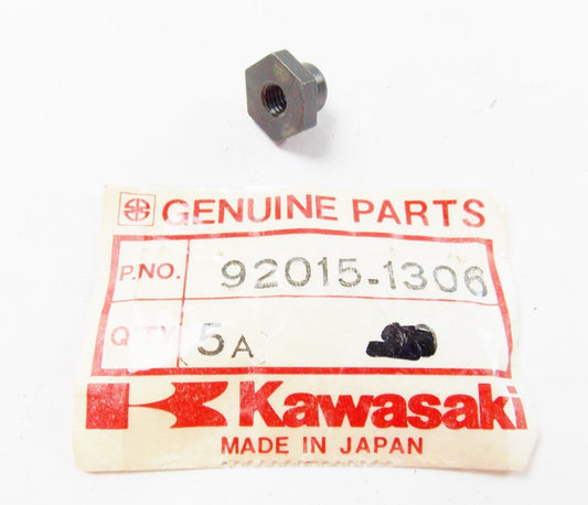 NOS KAWASAKI 1983-1986 FLANGED NUT 5MM  ZX550 ZX750 ZX1100   92015-1306 - MotoRaider