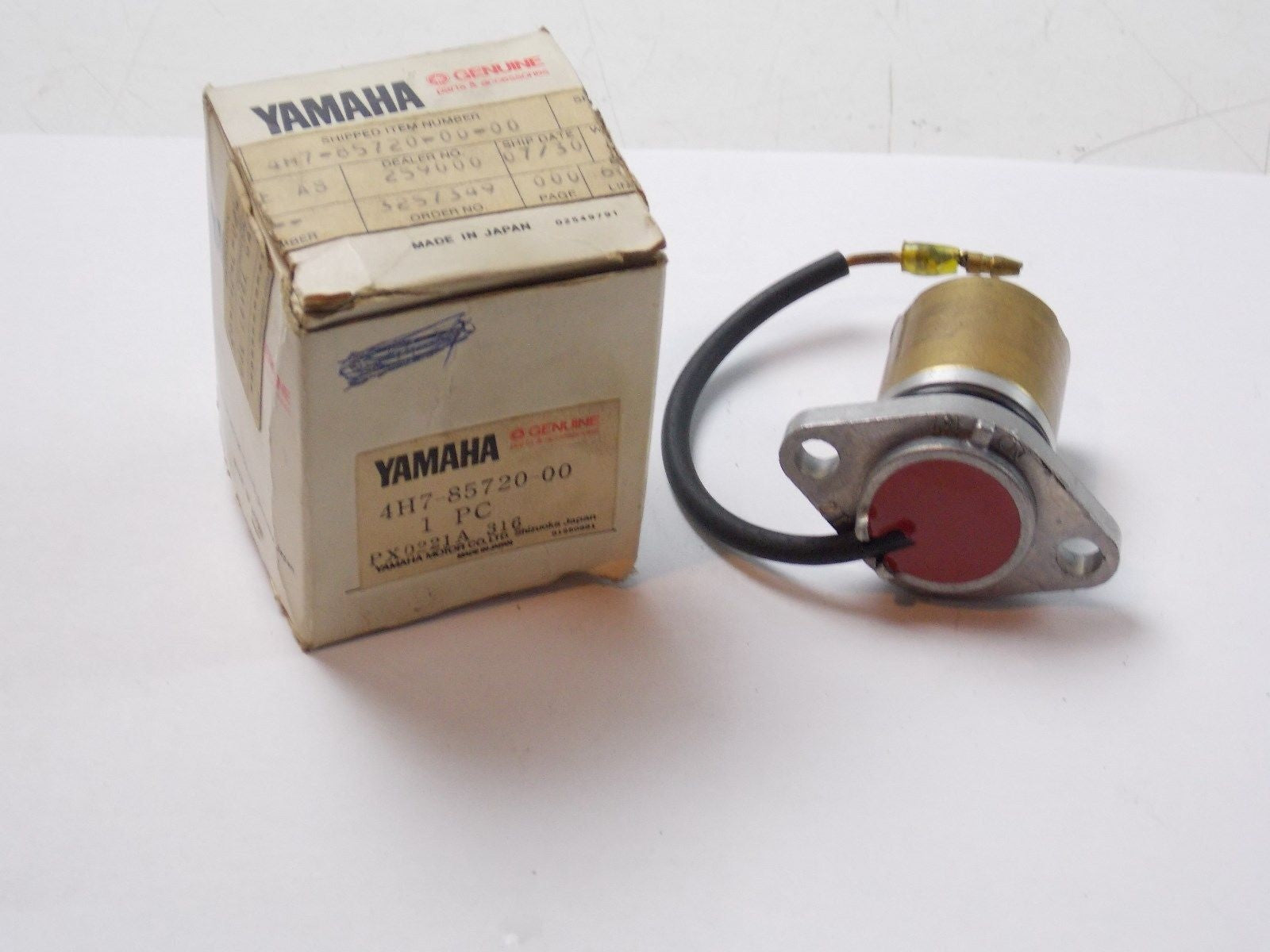 NOS YAMAHA 1980-1993 OIL LEVEL GUAGE XJ650/750 FZ750 FJ1100/1200 4H7-85720-00 - MotoRaider