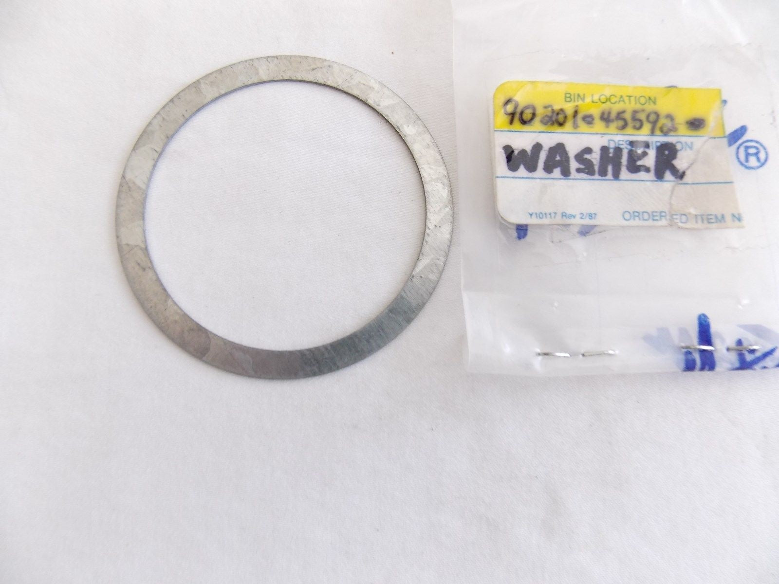 NOS YAMAHA AFTERMARKET 1976-78 1990 WASHER PLATE (3) EX570 SRX340 90201-45592 - MotoRaider